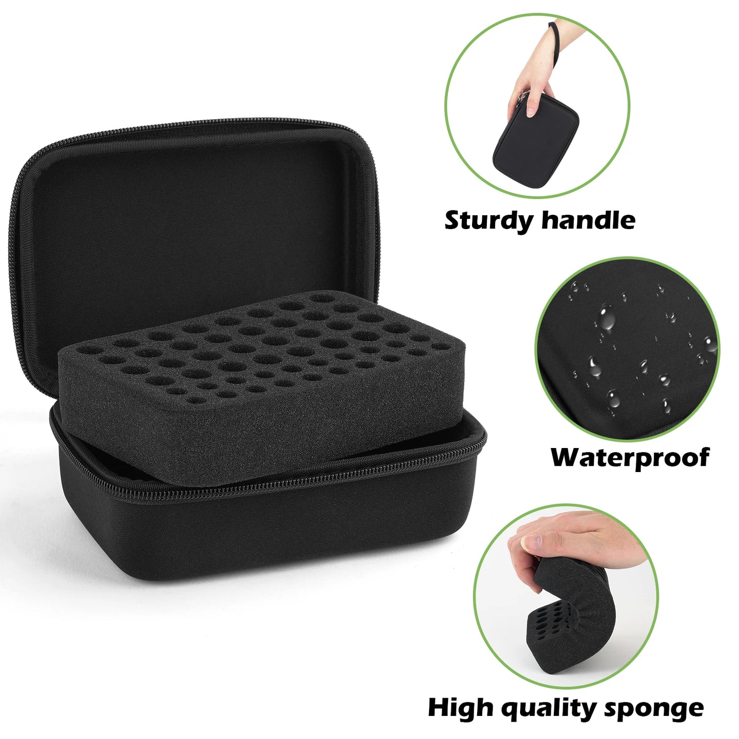 Hard Battery Organizer Storage Box
